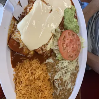 2 Enchiladas Plate