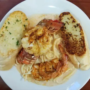 Lobster Tail Pasta