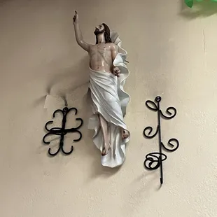 Our table was being watched over