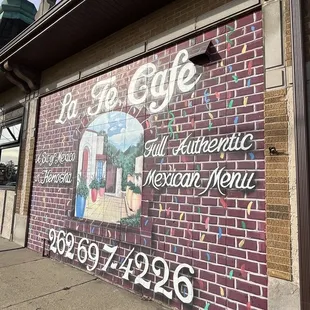 Front of the restaurant