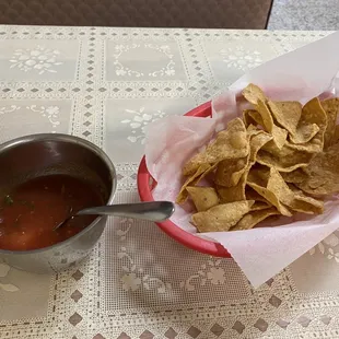 Chips and salsa