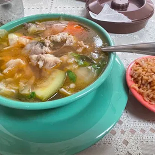 Caldo de Res / Beef Soup AMAZING!!! I still say they have the BEST soups.