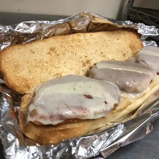 Chicken Parmesan Hoagie!!!