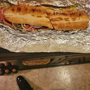 Large Italian hoagie