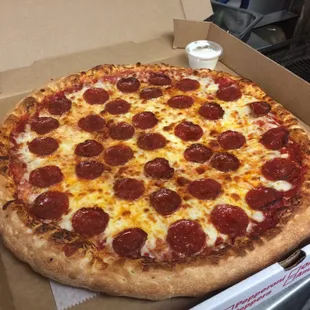 pizza, food