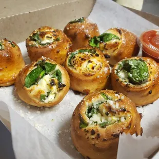 Spinach and Feta Rolls!