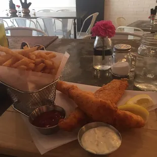 fish, fish and chips, food, seafood