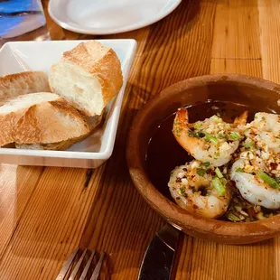 TG Gambas al Ajillo - okay but surprisingly kind of bland