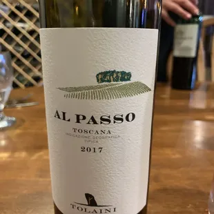 A Toscana paired with Lamb Sausage sourced from their farm.