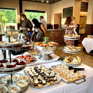 Brunch Dessert Station