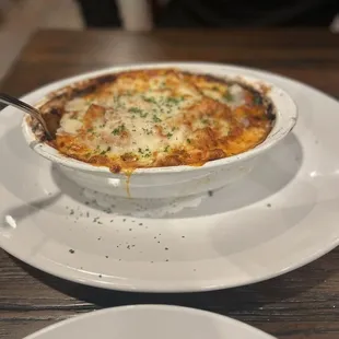 Ziti Alla Paesana- 5/5 delicious, hot bubbly and fresh! We loved it! 5/5