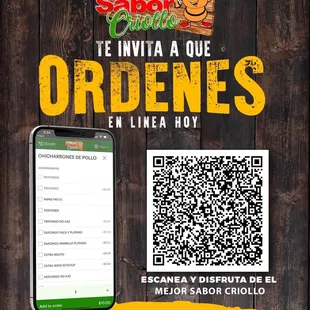 Scan and order
