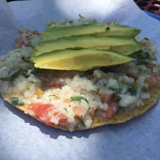 Tostada de Ceviche
