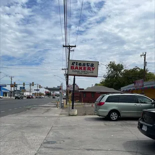 a car parked on the side of the road