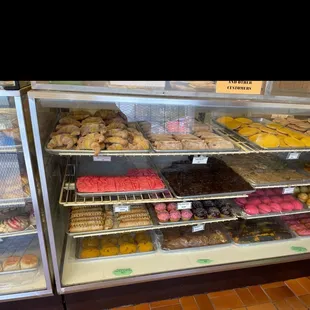 a variety of donuts and pastries