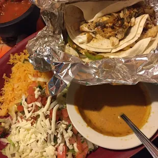 Fish tacos were the special of the day and they were phenomenal! The side of rice that wasn&apos;t mentioned on the menu was a nice surprise.