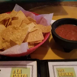 Nachos and Salsa