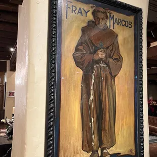 Prayers for a good time at the small lounge at La Fonda.