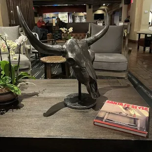 Cool bar. Tall tables or short one and the bar rail. Find a seat and get a cocktail and some grub to warm you up.