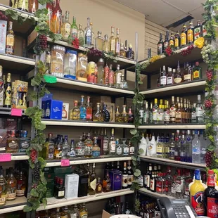 Liquor area