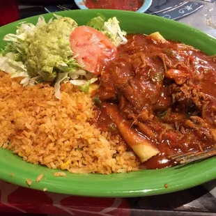 Enchiladas rancheros. YUM