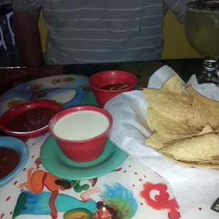 Chips, Salsa &amp; Queso!