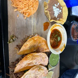 Birria tacos