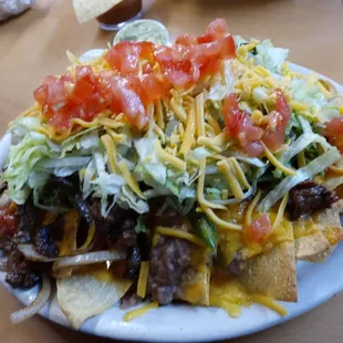 nachos, food