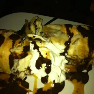 Fried ice cream