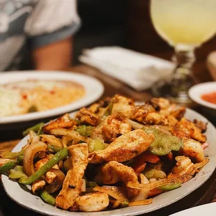 Grilled Fajitas for Two (Trio: chicken, steak &amp; shrimp)