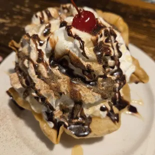 Fried ice cream