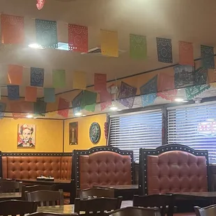 tables and booths