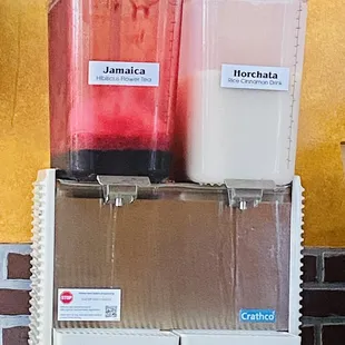 Jamaica and Horchata