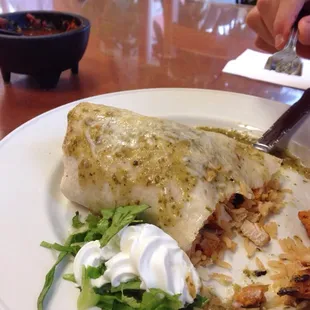 Chicken Burrito