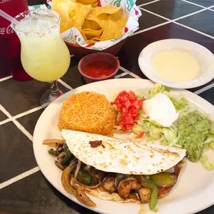 a plate of food