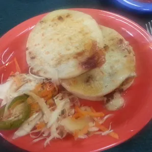 Pupusas with Curtido