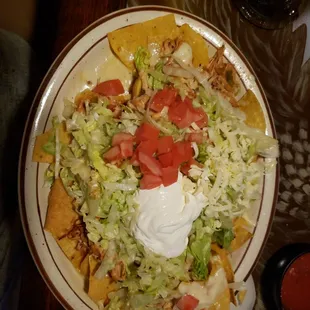 Huge nachos!