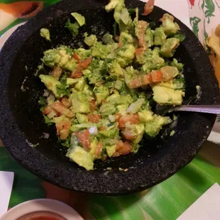 Yum! And their salsa is made fresh daily too. Great fajitas, and all of the pork and chicken dishes are delicious.