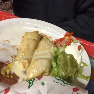 Chicken enchiladas