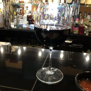 $3.50 pour of wine. Best value.