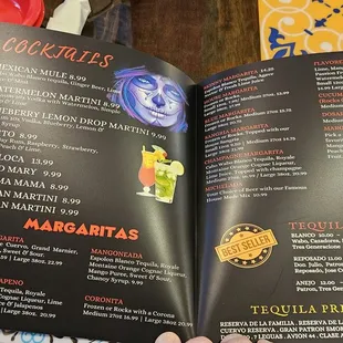 the menu
