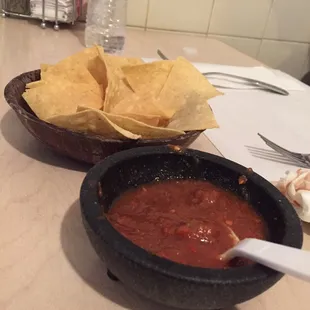 Salsa and Chips