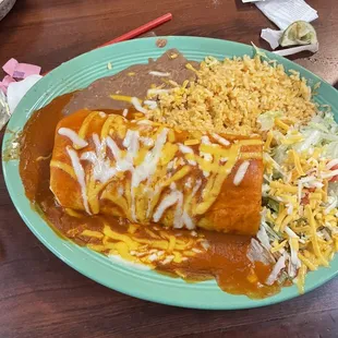 Chile Verde Burrito