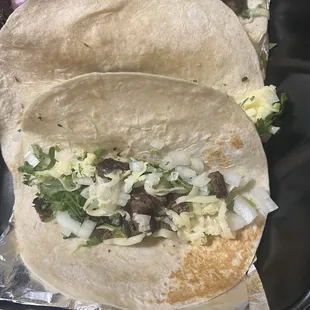 Stingy taco fillings