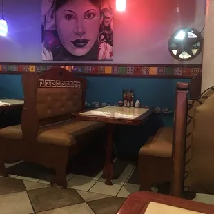 Restaurant decor.
