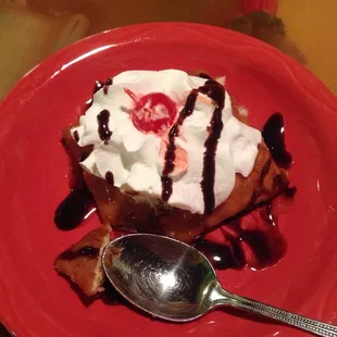 Free sopapilla on Tuesdays.