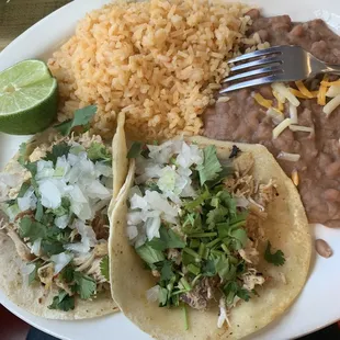 Pollo taco lunch special