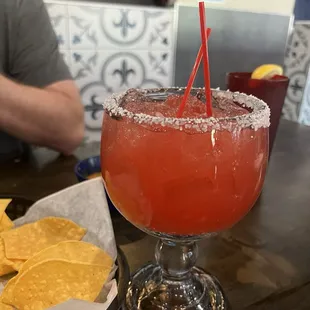 Strawberry margarita