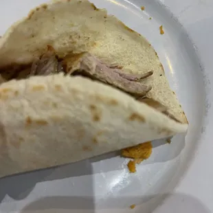 Homemade corn tortillas. Phenomenal