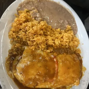 Fiesta Burrito, Quesadilla or Chimichanga Dinner